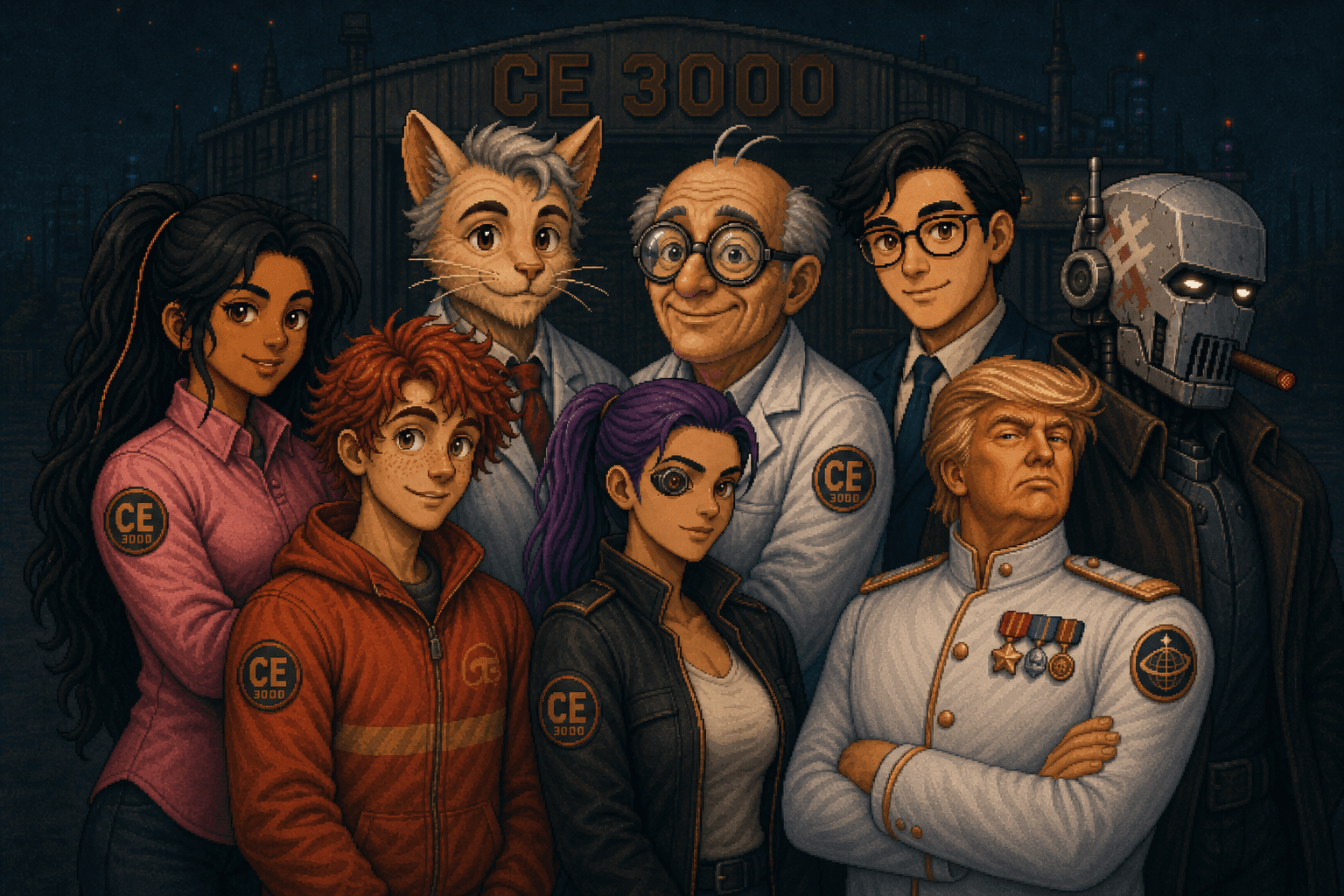 Crypto Express 3000 crew at Rust Belt 31